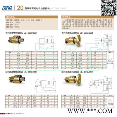 H型旋转接头 机械密封件  旋转接头定制图2