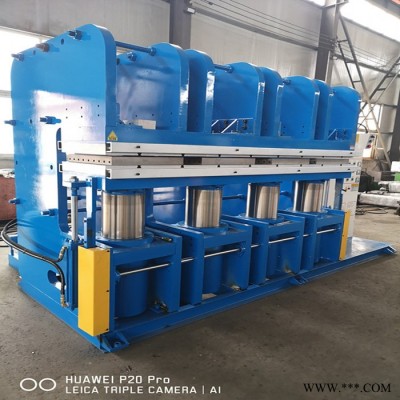 捷盛**定制型400T500*2500工作面鄂式硫化机 全自动4个主缸同步橡胶密封件嫁接成型机