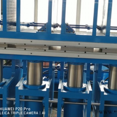 捷盛**定制型400T500*2500工作面鄂式硫化机 全自动4个主缸同步橡胶密封件嫁接成型机图2
