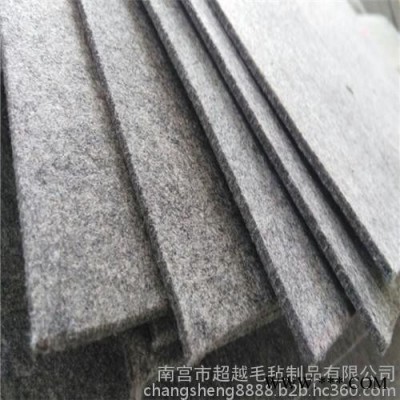 供应超越细白毛毡,工业毛毡 粗毛毛毡 杂毛毡 羊毛毡 加厚床垫 针刺毡 涤纶毡 无纺布 毛毡包 密封件图2