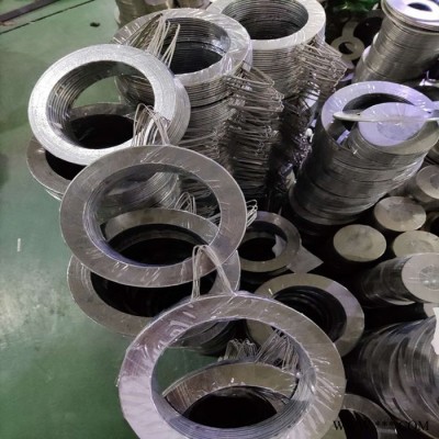 柔性石墨金属缠绕垫片 金属密封件 金属缠绕垫片内环 金属包覆垫片 发货快售后优图1