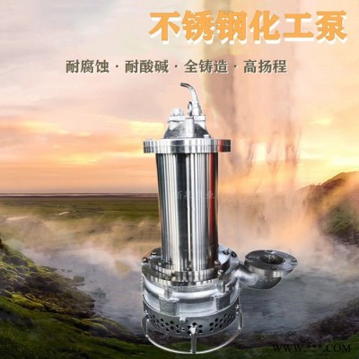 佰泉泵业 双叶轮耐酸碱泥浆泵 防腐自吸尾浆泵 不锈钢材质渣浆泵