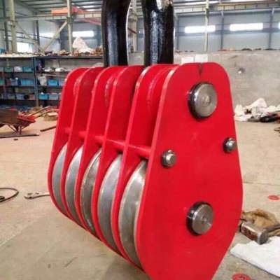 北京猎雕MODEL **单轮起重滑车 起重滑车招商代理 多轮吊环滑车组图3