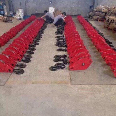 北京猎雕MODEL **单轮起重滑车 起重滑车招商代理 多轮吊环滑车组图2