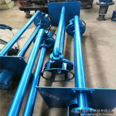 液下吸砂泵 长轴清淤泵 立式抽砂叶轮 抽液泵 运行稳定 质量可靠图5