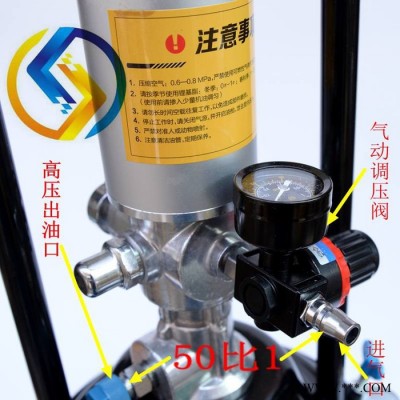 斯达舟SDZ-68213气动高压黄油机 气压注油器 黄油加注机 12L采用进口密封件 **万向黄油枪 整机 免费保修一年图2