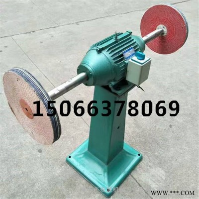抛光机 7.5KW（双用)高脚平头抛光机 可装麻轮布轮千叶轮抛光机专业可信赖图5