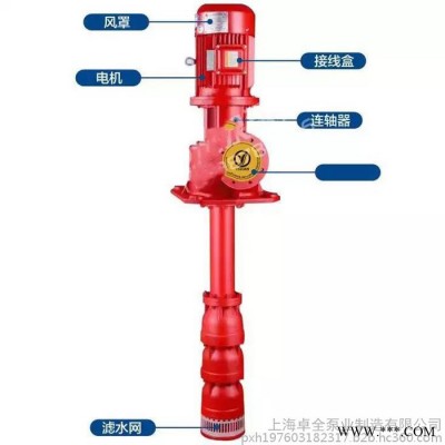 上海卓全泵业XBD11.0/100GJ-ZQSJ 不锈钢叶轮轴流消防泵消防增压稳压设备图4