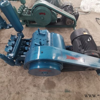 污水处理BW320泥浆泵拉杆 单缸卧式注浆机 半开式叶轮泥浆泵图3