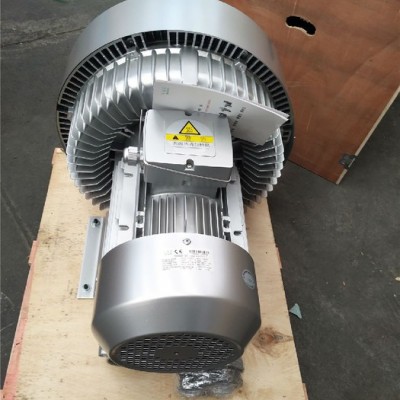 4KW双叶轮高压风机 贝富克2XB520-H57鼓风机 压力49KPA鼓风机体积图1