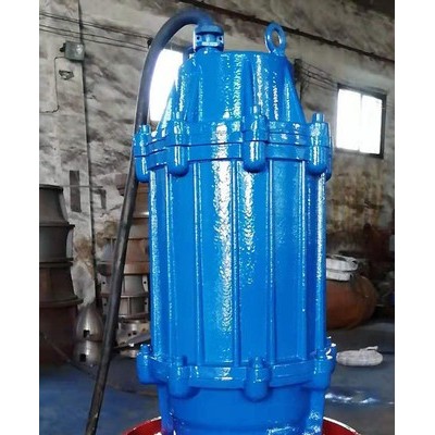 **晟光QZB潜水轴流泵350QHB40-90KW潜水混流泵井筒式轴流泵市政排放污水和雨水收集不锈钢叶轮轴流泵图2