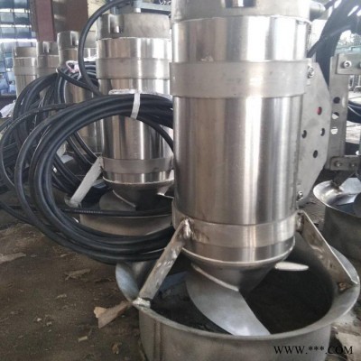 如克QJB水下推进器 潜水推流器叶轮 不锈钢安装系统支架图2