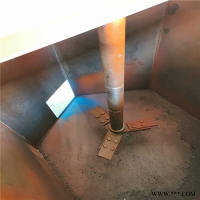 矿用搅拌桶 小型矿浆浮选搅拌槽 药剂立式泥浆单叶轮搅拌设备图5
