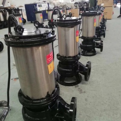 卓全100wq110-10-5.5封闭式叶轮不锈钢潜水泵图2