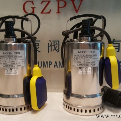 批发QDN3-25-0.55A不锈钢多叶轮潜水泵、不锈钢多级潜水泵、不锈钢潜水泵、高扬程潜水泵、耐腐蚀潜水泵、花园潜水泵图2