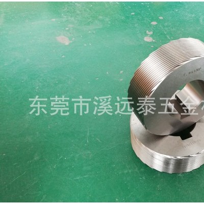 台湾工艺氮化加硬蜗杆牙 滚牙轮滚花轮滚丝轮滚压轮螺纹螺丝模具图3