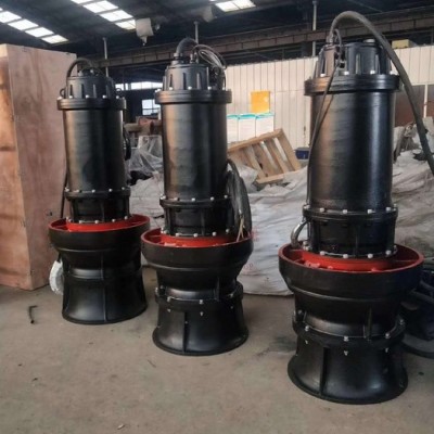 900QZ125-200KW 潜水轴流泵 大流量低扬程水泵 潜水型电泵 不锈钢叶轮轴流泵图8