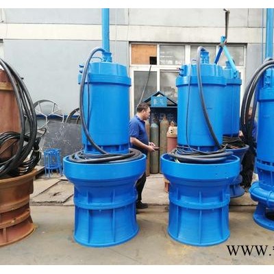 900QZ125-200KW 潜水轴流泵 大流量低扬程水泵 潜水型电泵 不锈钢叶轮轴流泵图2