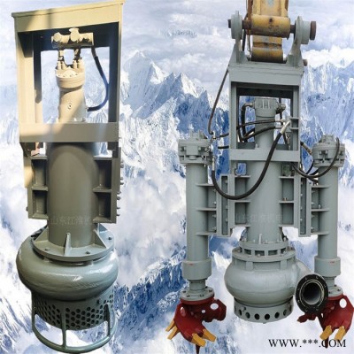 江淮船用液压吸沙泵 水陆两用清淤泵 挖机砂浆泵 封闭式叶轮 可增强耐磨能力图2