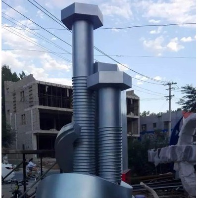 仿真螺丝雕塑玻璃钢景观雕塑