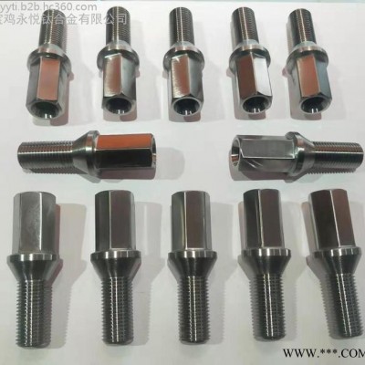 钛标准件 永悦钛合金**可定制钛螺丝  内六角钛螺栓 一字盘钛合金螺栓 汽车钛螺丝 钛螺母图7