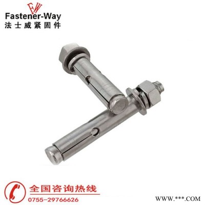 304不锈钢膨胀螺丝膨胀管外膨胀螺栓拉爆**螺丝M6-M16图4