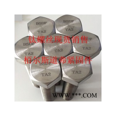 上海金属螺丝TA2螺栓图4