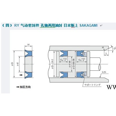 供应日本AYH-0425001N906板上油封RY,密封件图3