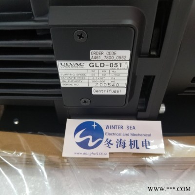 日本进口ulvac/爱发科油旋片式真空泵GLD-040/051工业用抽气高真空维修保养包密封件日本爱发科授权分析仪器图7