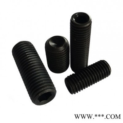 锐扣45H发黑M6-1.0内六角无头螺丝，内六角紧定螺栓，机米螺钉长度3MM-100MM 内六角无头螺栓图4