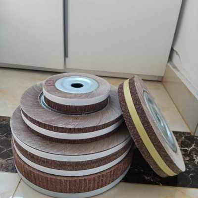 工厂直卖千叶轮十几年专业生产千叶轮百叶片砂带打磨抛光支持定制欢迎采购图7