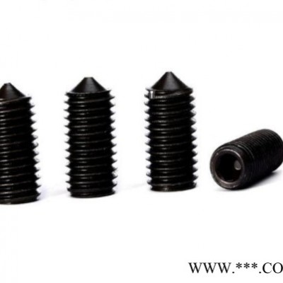 锐扣45H发黑M16-2.0内六角无头螺丝，内六角紧定螺栓机米螺钉长度3MM-100MM内六角无头螺栓图3