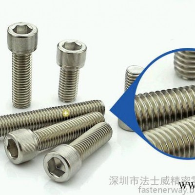 DIN912 不锈钢圆柱头内六角螺丝 M6*95图2