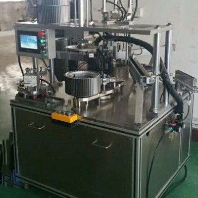 维进智能**浴壁风轮风机叶轮自动插片机图3