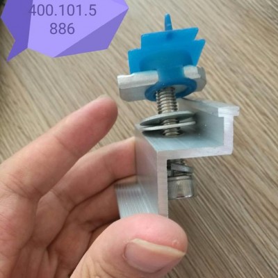 全拓供应光伏配套外/内六角螺丝 压块 塑尾翼母 （配套两平垫、一弹垫、一螺母）图3