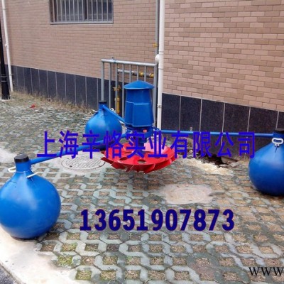 叶轮式增氧机 3个浮球增氧机 1.5KW鱼塘水产养殖专用增氧图2