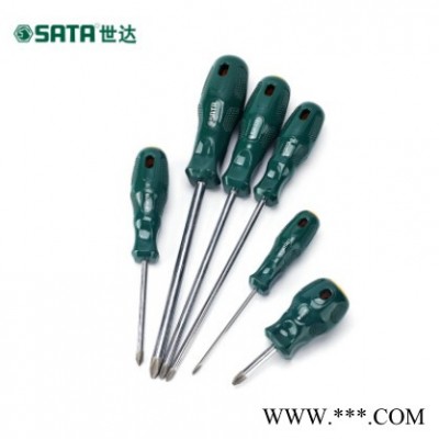 Sata/世达62202拆机维修工具A系螺丝刀一字平口起子螺丝批改锥强磁套装 世达一字螺丝刀图2