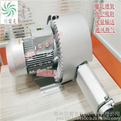 0.85KW双段式高压风机 双叶轮漩涡气泵 贝雷克工厂直销图4