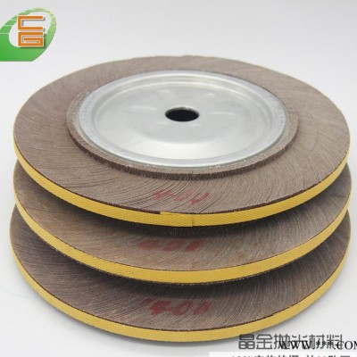 008大量不锈钢千页轮300x30x25.4 320目千叶轮图3
