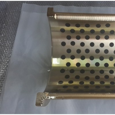 供应JZW自润滑剖分式铜轴瓦石墨镶嵌铜轴瓦图2