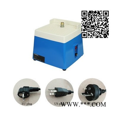 曼德MD902-EU金刚石工具全自动螺丝机欧标插头220V带挡板蓝色电动磨台自动上水研磨玻璃图1
