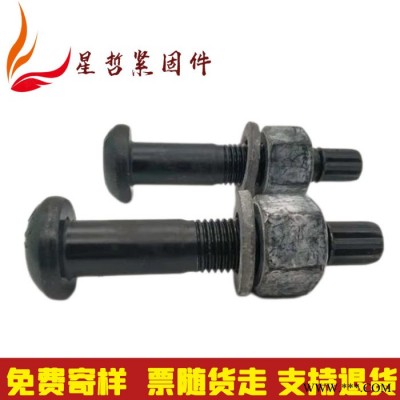 星然M16-M30 高强度螺栓 10.9级高强度钢结构扭剪螺栓 钢结构大六角连接副件 扭剪螺栓螺丝