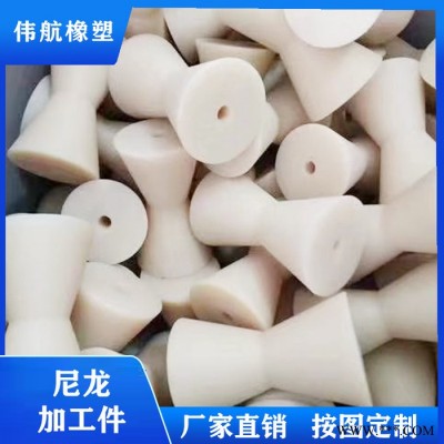 德州伟航尼耐磨套加工尼龙套衬套 耐高温塑料套桶套管轴瓦 含油尼龙轴套图3