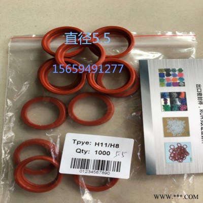 盛世昆山热卖大量现货密封件硅橡胶O型垫圈防水耐高温线径5.5mM图3