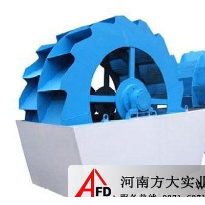 湖南砂石洗选专家，岳阳双叶轮洗沙机参数， XS轮斗洗砂机型号图6