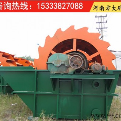 湖南砂石洗选专家，岳阳双叶轮洗沙机参数， XS轮斗洗砂机型号图2