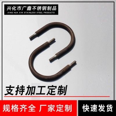 不锈钢双头螺丝 不锈钢304U型螺栓 V型锚固件 M6M8多型号U形螺丝骑马管卡图2