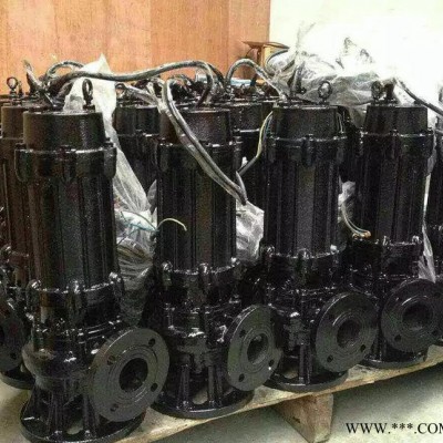 50QW10-10-0.7边立式铸铁排污泵 电动封闭式叶轮单