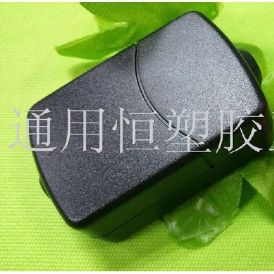 TYH12W双出线塑胶外壳|带灯孔锁螺丝台面式适配器塑胶外壳中山**图3