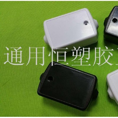 TYH12W双出线塑胶外壳|带灯孔锁螺丝台面式适配器塑胶外壳中山**图2